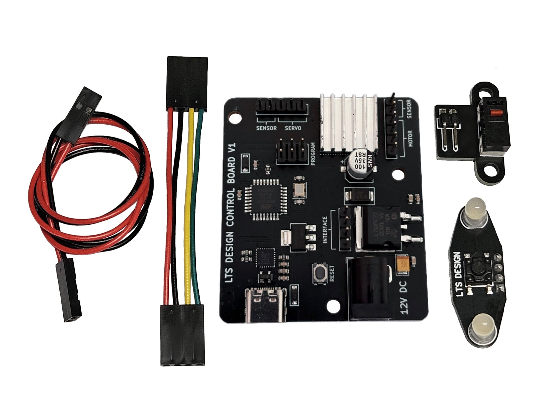 Respooler Control Board and Switches