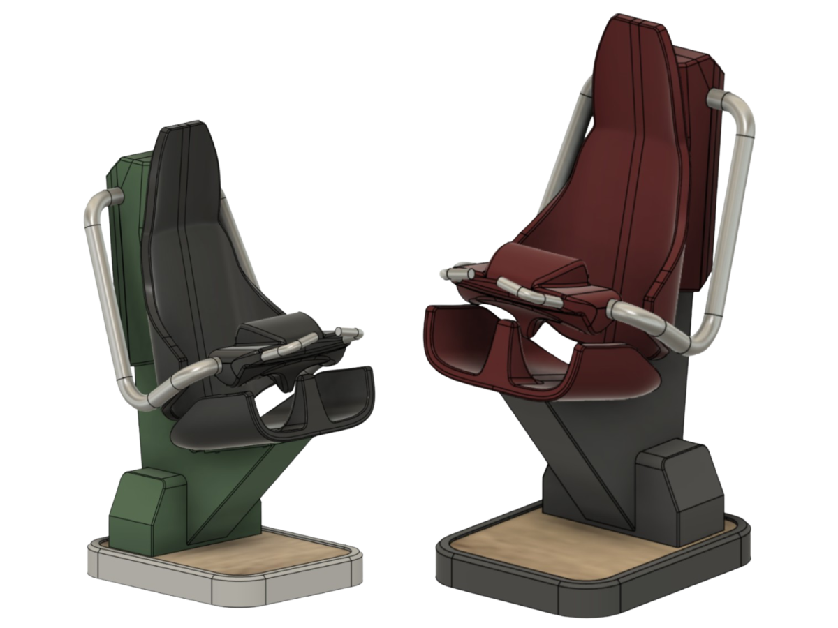 Intamin Seat 3D Files